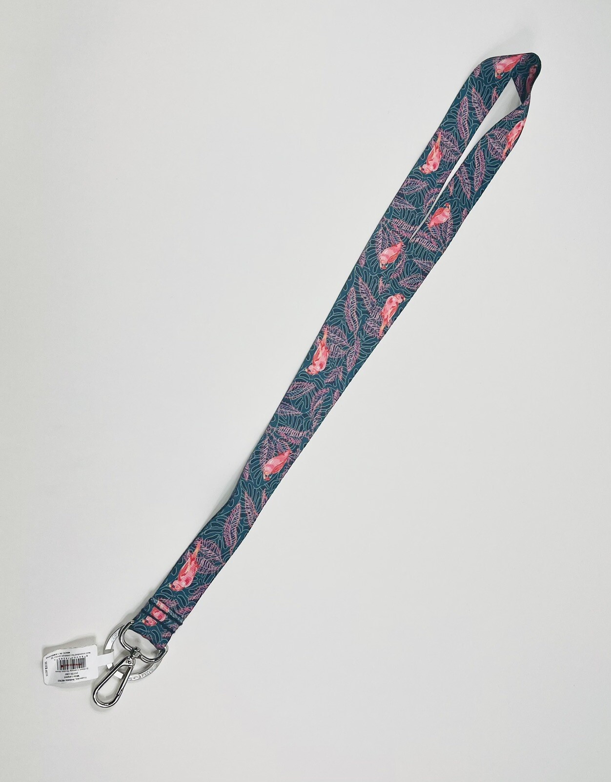 Vera Bradley Wide Lanyard Brilliant Canopy Birdies NWT