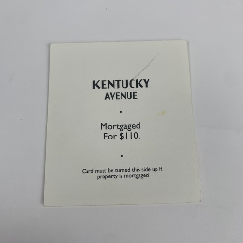 PEZZI DI RICAMBIO VINTAGE 2000 MONOPOLY MILLENNIUM EDITION PEZZI - Foto 65 di 111