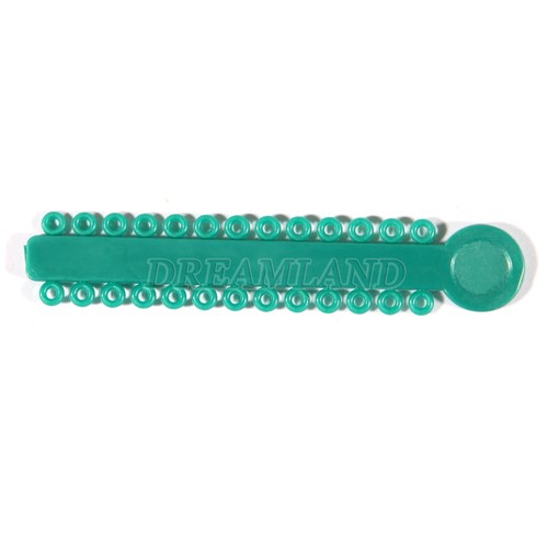 1040 Stck. Ligaturkrawatte Zahnkieferorthopädie Ring Elastisch Latexbänder 45 Farben - Bild 332 von 496