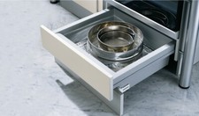 Ninka Under Oven Drawer Set with Moulded Plastic Drawer and Runners - 558.61.536