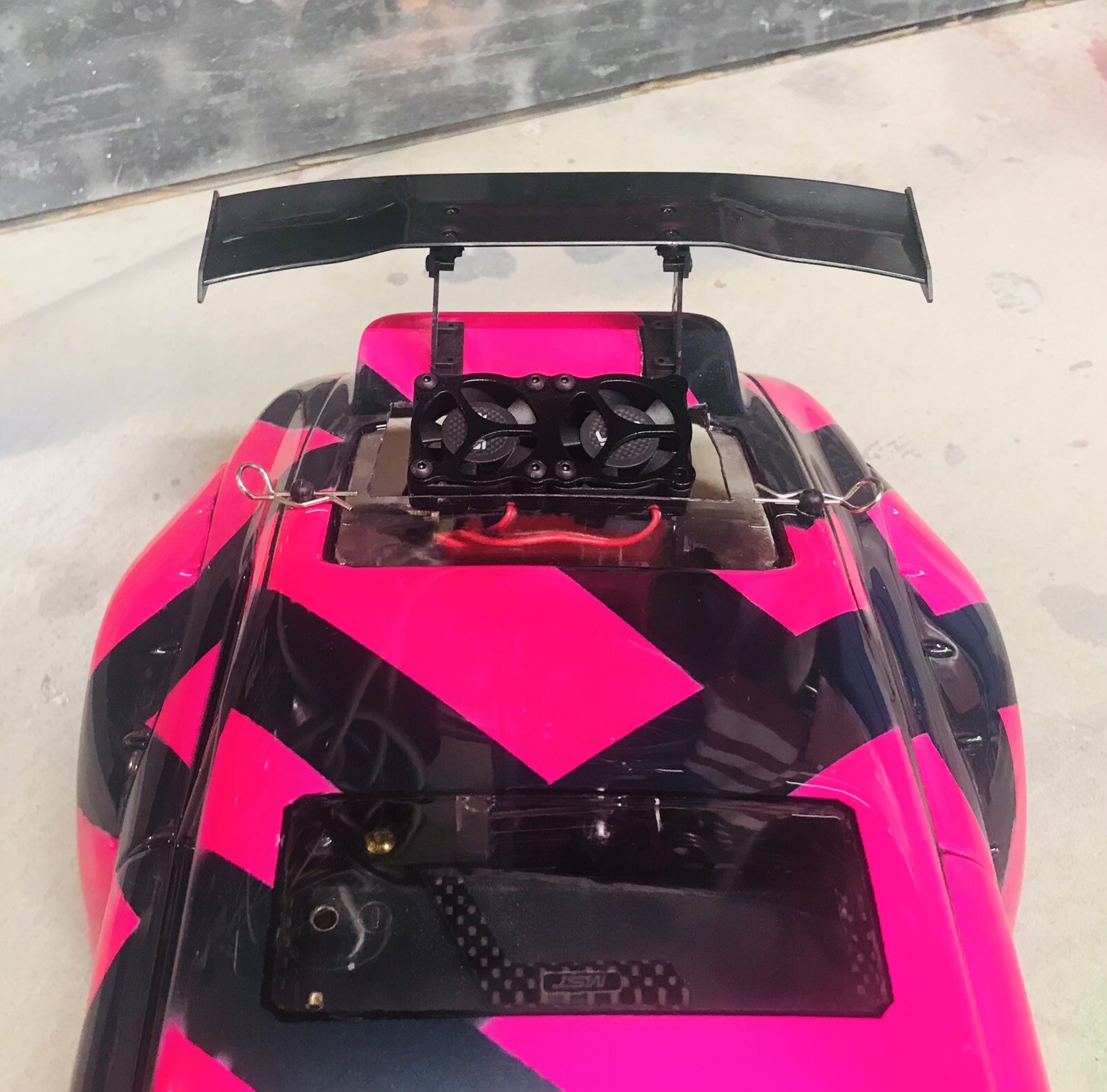 Custom Painted RC Body Car Drift 110 Porsche 993 RWB style Made For