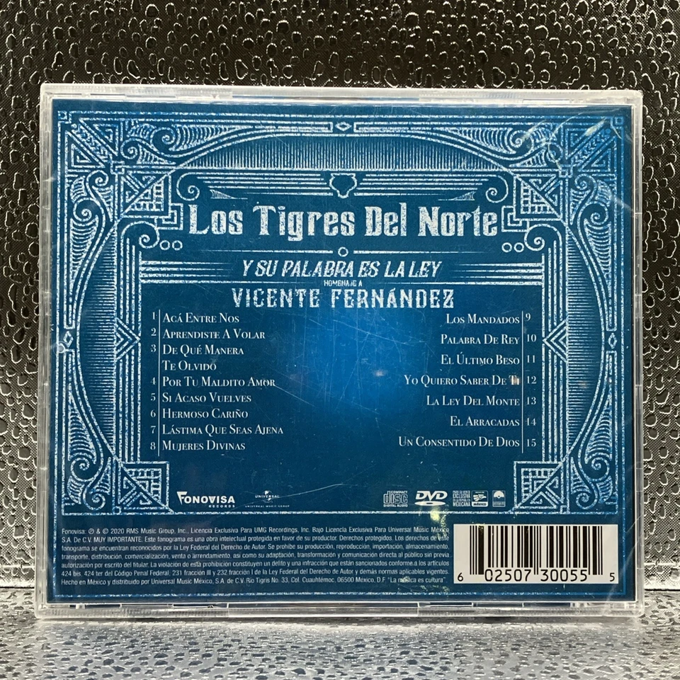 Y Su Palabra Es La Ley: Homenaje a Vicente Fernandez (Cd+Dvd) by Los Tigres del Foto 2 de 2