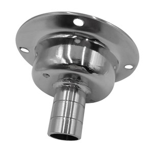 Stainless Steel Boat Plumbing Fittings 3 4 Inch Deck Floor