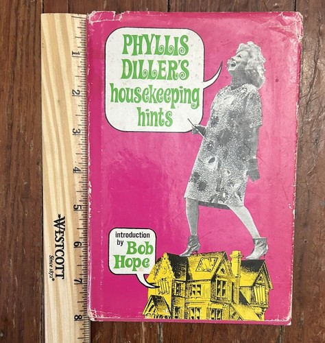 Signed PHYLLIS DILLER'S HOUSEKEEPING HINTS - Hardcover With Dustjacket - 1966 - Picture 10 of 11
