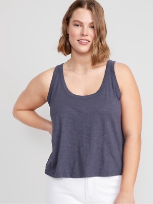 Old Navy Womens Size XXL TALL ~ Everywear Slub-Knit Tank Top .. NWT