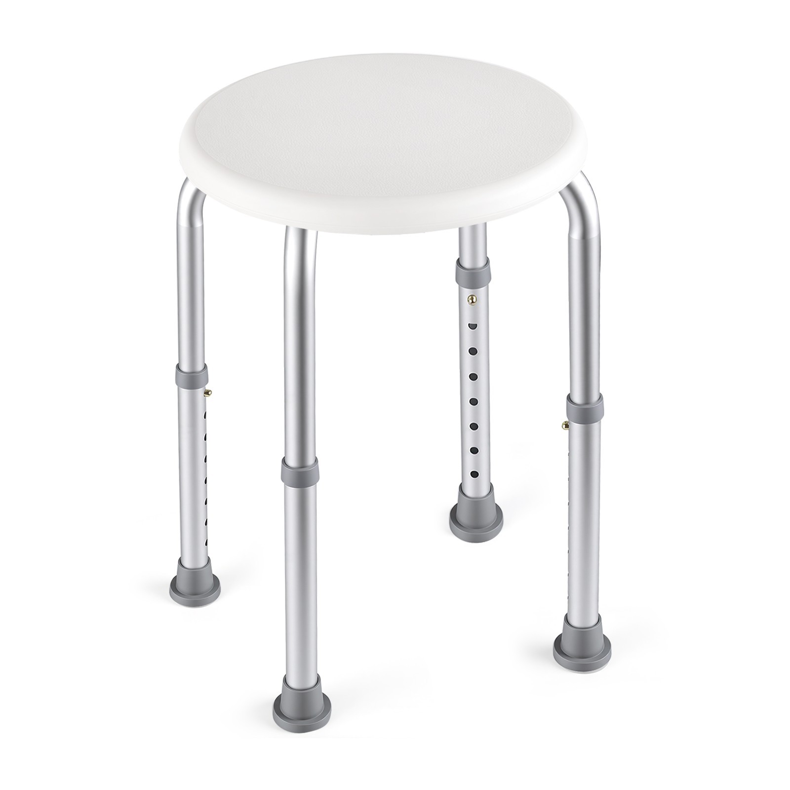 Bath Seat Stool Bathroom Elderly Aids Adjustable Height 300lb