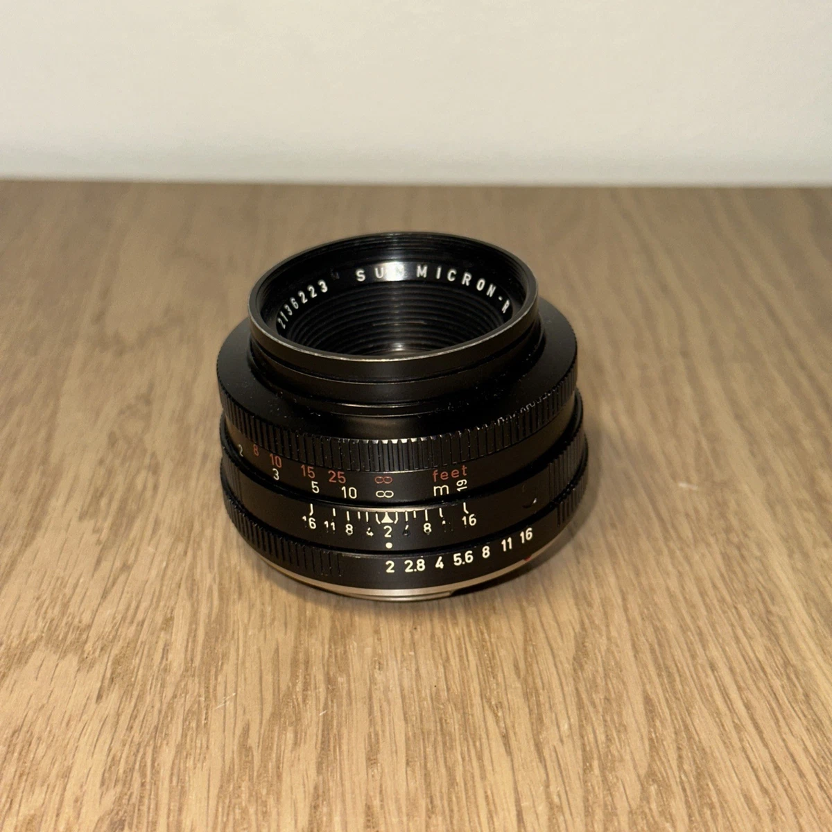 Leica SUMMICRON-R 50mm Focal Camera Lenses for sale | eBay