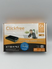 Clickfree Automatic Backup 2TB External Hard Disk Drive CA3D20-6C-Brand new