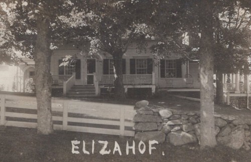 Elizahof Colebrook Connecticut CT 1909 RPPC Postcard to Farmington CT - Picture 4 of 4