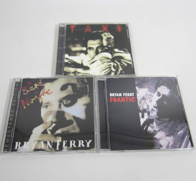 Bryan Ferry 3 CD Lot Taxi Bete Noire Frantic Post Roxy Music Alt 80s 90s