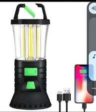 Elesall Rechargeable Camping Lantern, 2000LM LED Camping Lights with 3 Light Mod