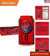 Delicious Coca-Cola Zero Sugar - 12 Cans 12 fl oz Each for Refreshing Moments