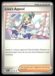 Lisia's Appeal 179/191 SV08: Surging Sparks Uncommon Trainer Supporter