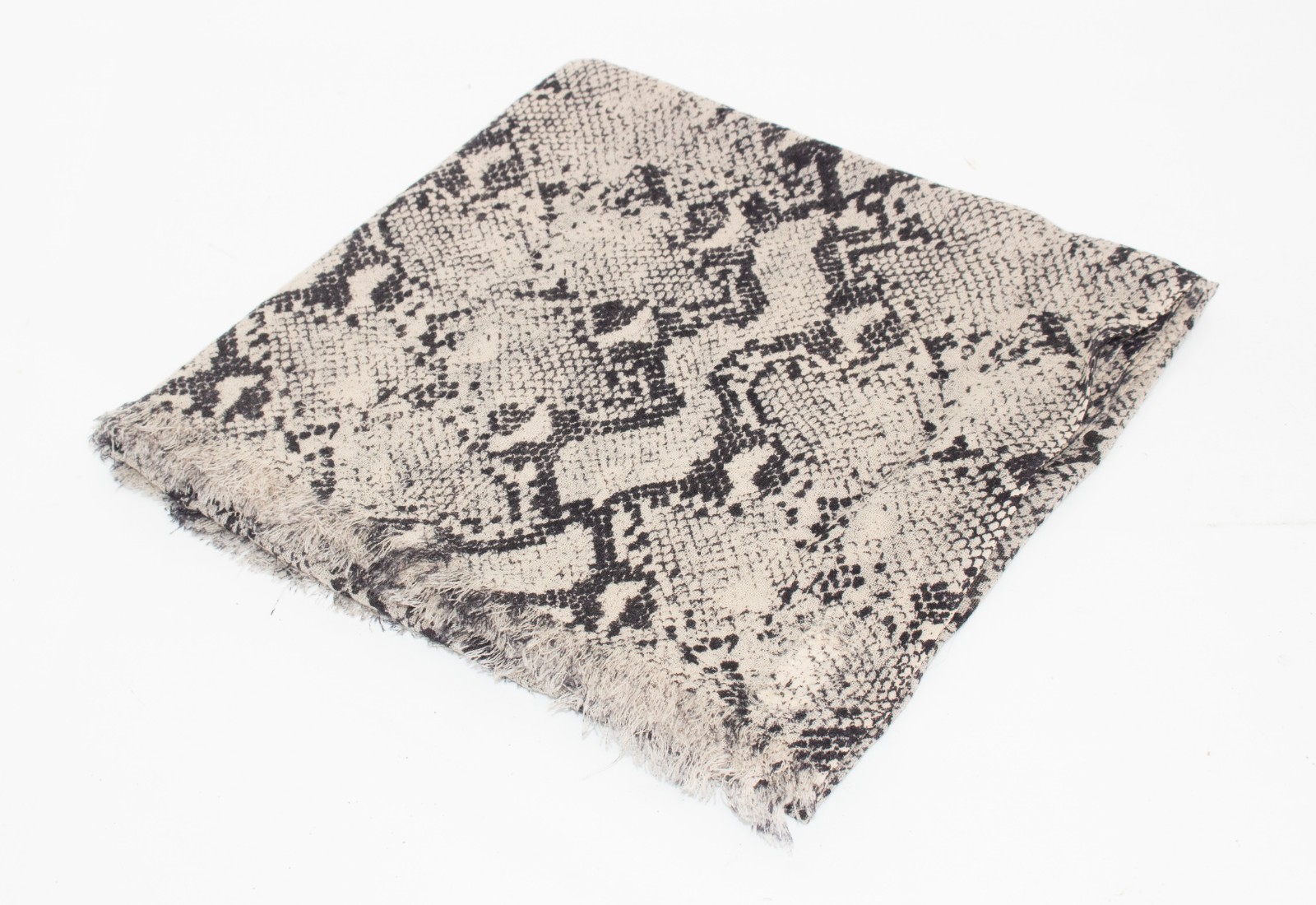 Malene Birger Scarf Snakeskin Python Print Grey S… - image 2