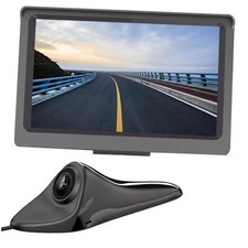 Car Blind Spot Display, HD Side View Camera, Electronic Blind Spot Black
