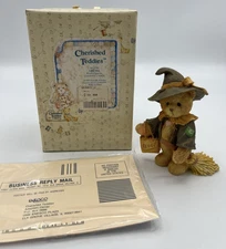Enesco Cherished Teddies Gretel Witch Figurine Halloween 912778 1993 Box