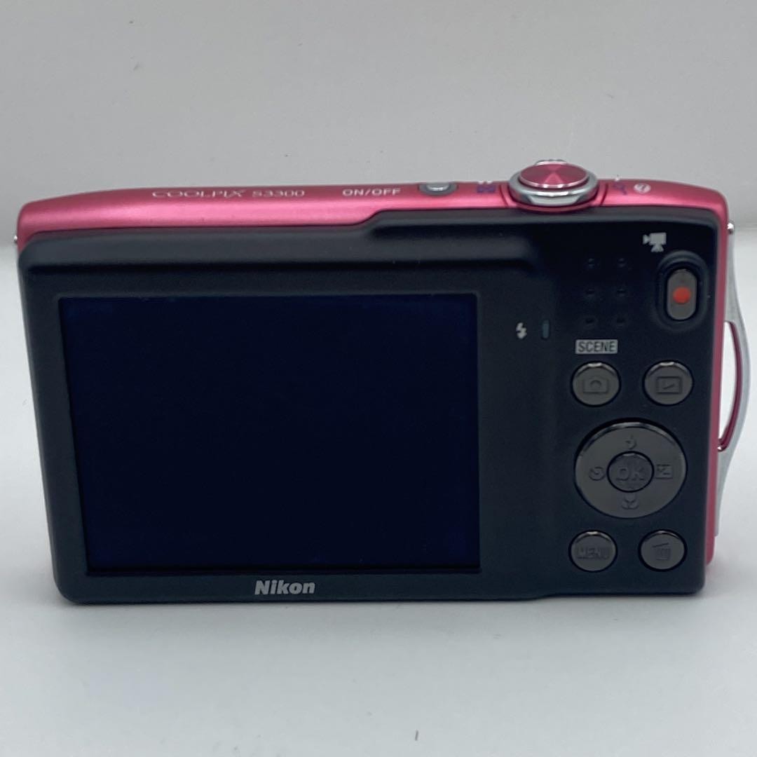 Nikon COOLPIX S3300 Pink Compact Digital Camera Tested Works