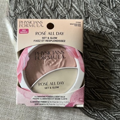 Physicians Formula Rose All Day Set Glow Brightening, NIP 1711500 New Sealed.