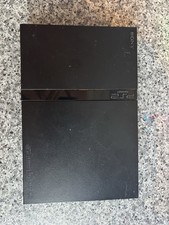 Sony PlayStation 2 Slim Charcoal Black Console Untested