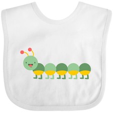 Inktastic Caterpillar 3 Baby Bib Bug Insect Adorable Cute Animal Clothing Infant