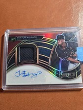 2021 Panini Select #RJA-TM Triston McKenzie Jersey Auto Tri-Color #33/99