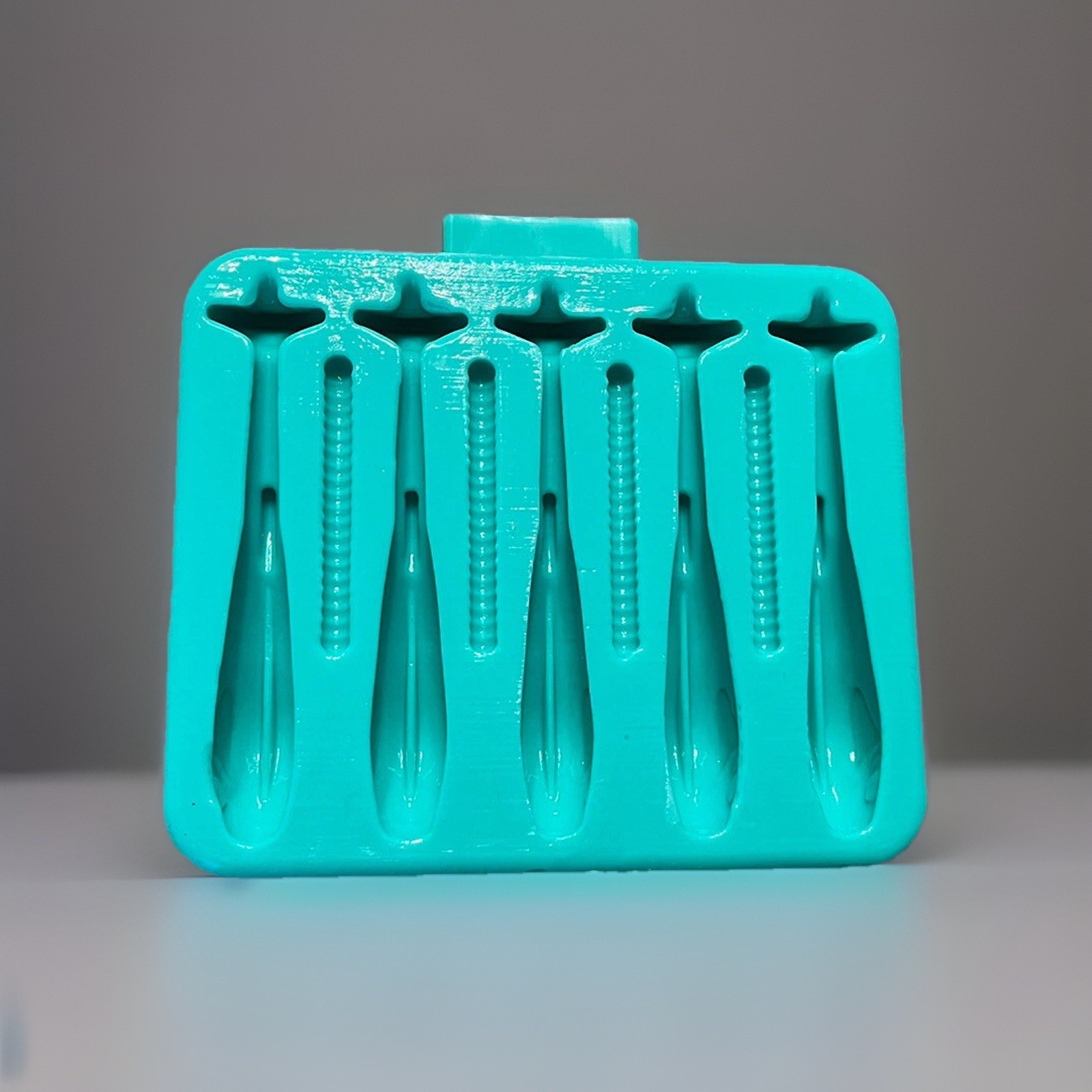 Soft Plastic Bait Mold, 3.75 Inch Swimbait, Plastisol, Made In USA - Image 2