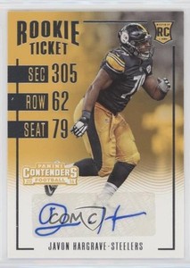 2016 Panini Contenders Rookie Ticket Javon Hargrave #226 Rookie Auto RC
