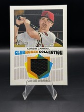 2026 Topps Heritage Corbin Carroll Clubhouse Collection Relic #CCR-CCA 