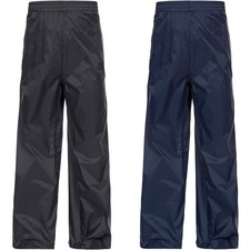 Trespass Kids Qikpac Qikpac Waterproof Packaway Outdoor Over Trousers Bottoms