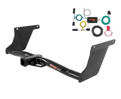 Curt Class 3 Trailer Hitch 2in Receiver & Wiring Harness Kit 13131-56432