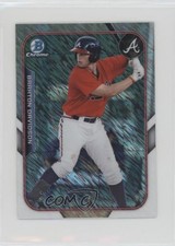 2015 Bowman The Farm's Finest Chrome Mini Shimmer Refractor Braxton Davidson fm0