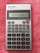 Vintage SHARP EL-506P Scientific Calculator With Case. Tested Working
