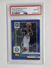 2022 Donruss Optic Basketball Choice Blue Mojo Tyrese Maxey #26 PSA 8
