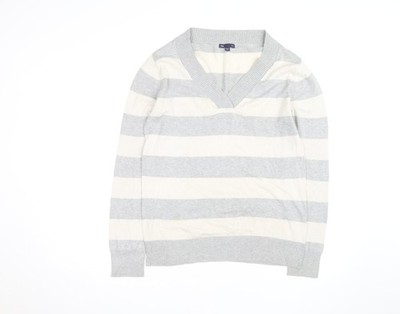 Grauer Pullover Pulli Herren UK Größe M Gap