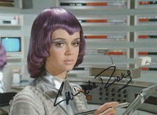 Gabrielle Drake Hand Signed 7x5 Inch UFO Photo