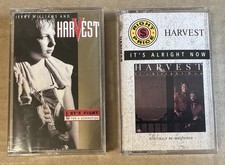 Jerry Williams & Harvest 2 Cassette Lot: It&rsquo;s Alright Now & Let&rsquo;s Fight For A&hellip;