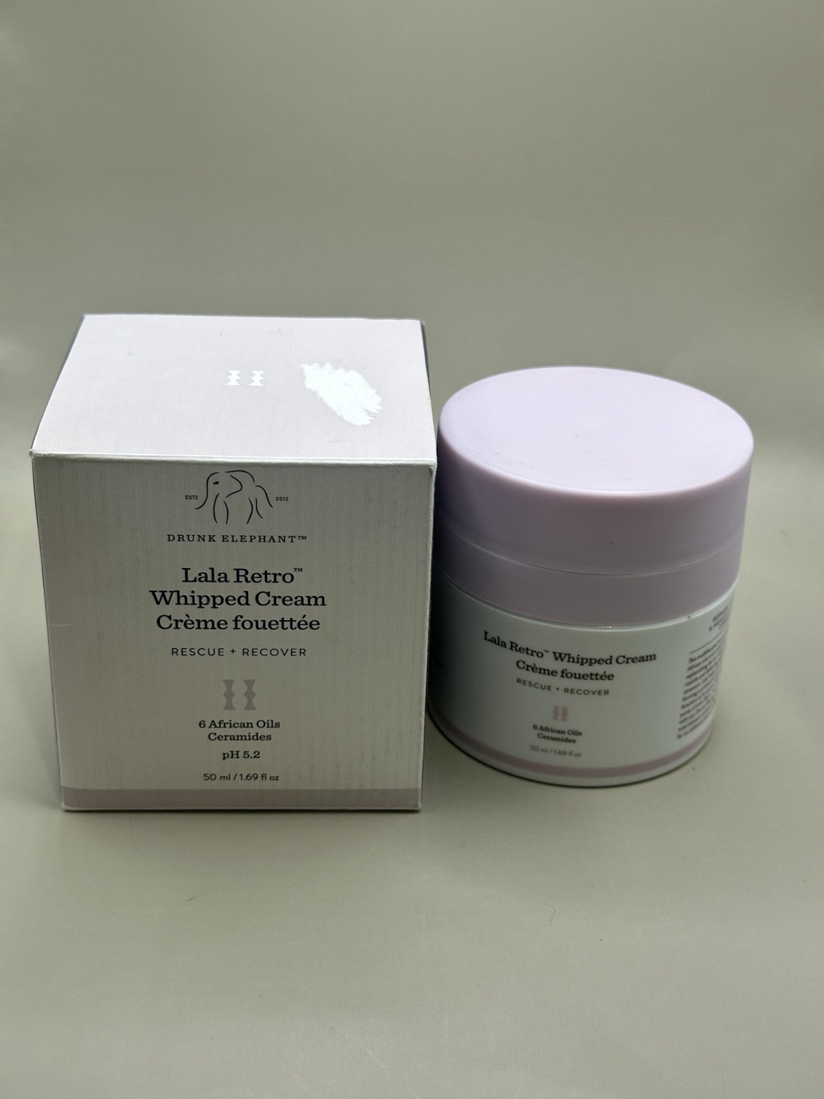 Drunk Elephant Lala Retro Whipped Cream Moisturizer 50ml Hydrating Face Cream