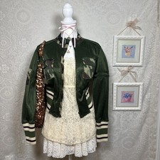 y2k camo jersey cropped jacket