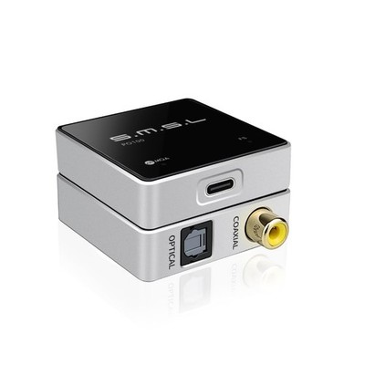 USB zu Optisch Audio Adapter SMSL PO100 192kHz Typ-C USB zu SPDIF Opt