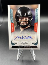 Andy Dalton Cards, Rookie Card Checklist and Autographed Memorabilia Guide 14