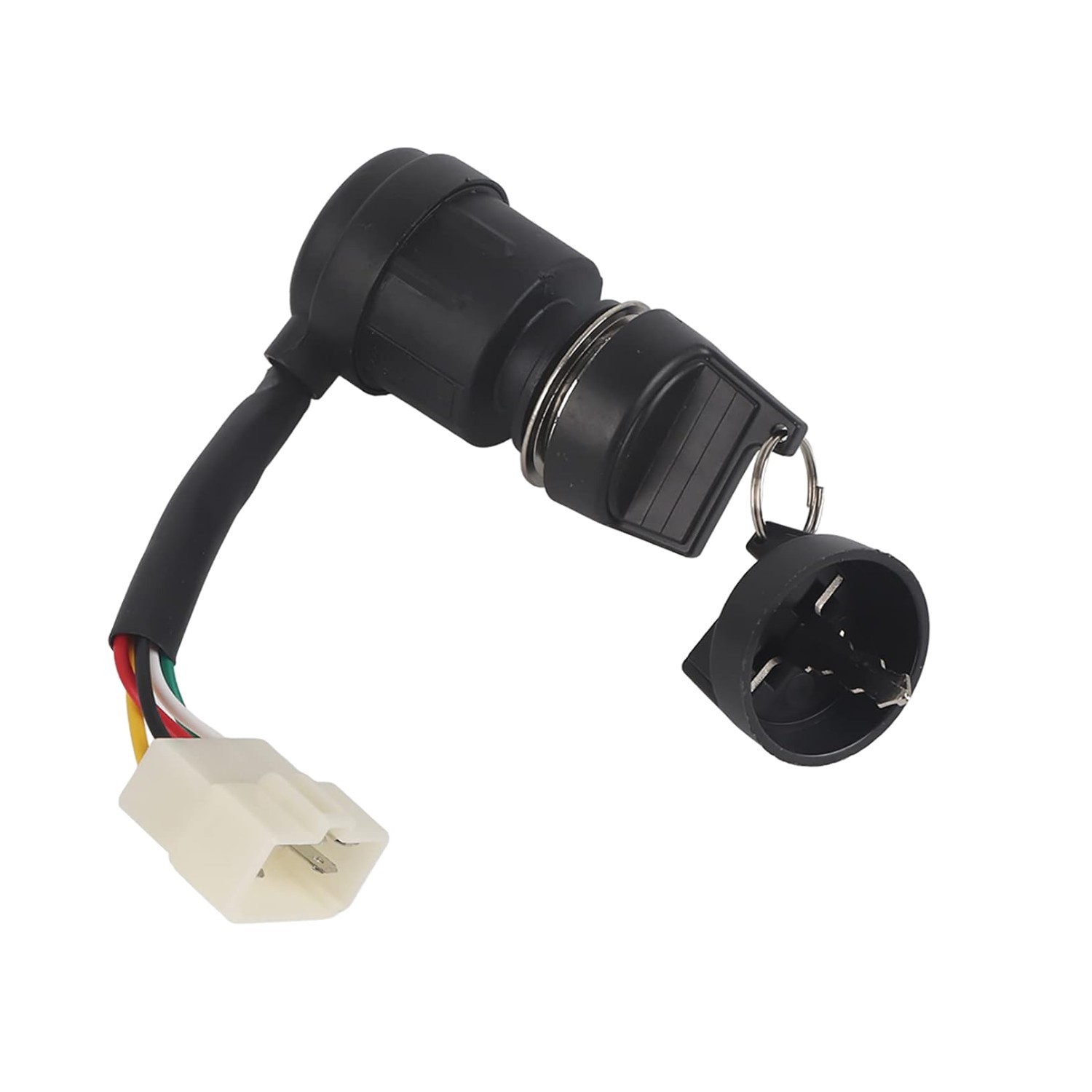 High-Performance 5 Wire 5 Pin Ignition Switch with 2 Keys for ATV & Motorcycle