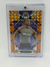 2023 Mosaic Julius Brents Orange /199 #340 Mint Indianapolis Colts Rookie Card. rookie card picture