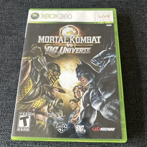 Mortal Kombat Vs. DC Universe for Microsoft XBOX 360 CIB Tested