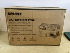 Kohree 12 Volt Car Refrigerator, 42 Quart (40L) Dual Zone Car Fridge, Portable