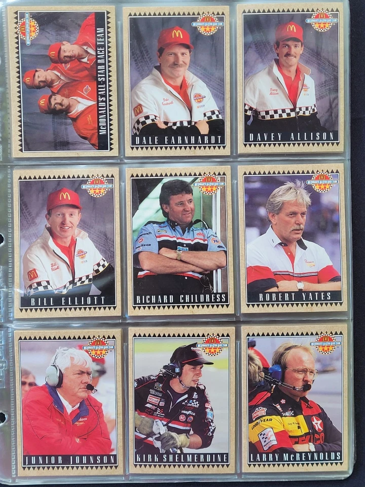 1992 Maxx Race Cards Sets (4), Gargoyles/McDonalds/Texaco/Int'l Motorsports HOF - Image 2 of 4