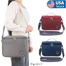 Insulated Lunch Bag Adult Lunch Box for Work School Men Women Kids Leakproof
