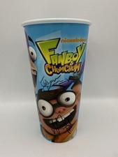 Fanboy & Chum Chum Cast Signed Cup x8 Eric Robles Autographed Comic Con RARE