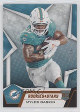 2019 Panini Rookies & Stars Rookies Orange 95/99 Myles Gaskin #175 he0