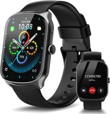 Smart Watch 1.95 HD Curved Screen Bluetooth Calling IP68 Fitness Tracker