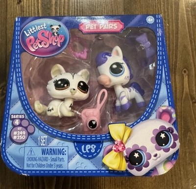 Littlest Pet Shop Pairs Lps G7 Wave Series 4 Stylin Stripes Zebra